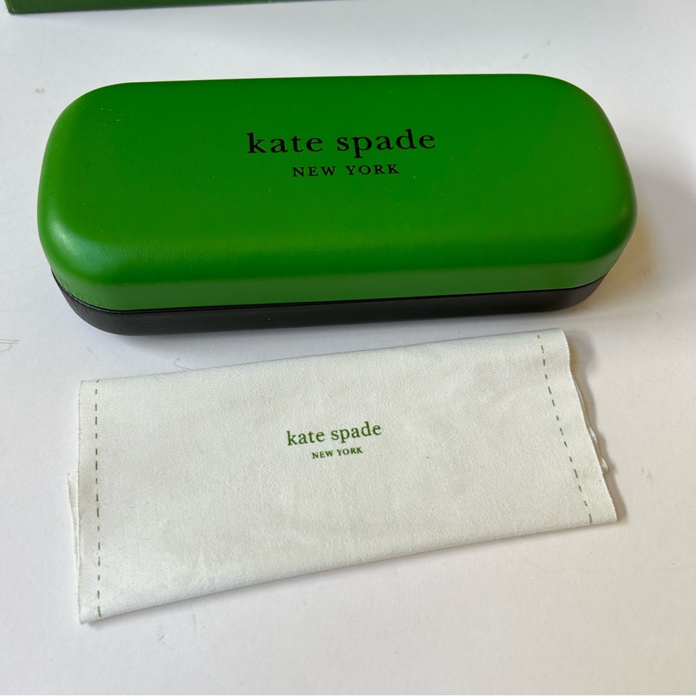 Kate Spade Green Glasses Case